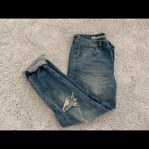 Madewell boyjean size 26